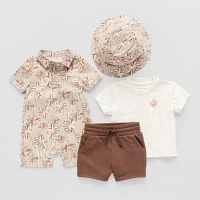 Little Stitch Baby Boys 4-pc. Clothing Set