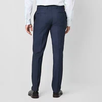 Van Heusen Mens Stretch Fabric Modern Fit Flat Front Suit Pant