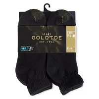 Gold Toe Athletic Sport Bonus Pack 7 Pair Quarter Ankle Socks Mens