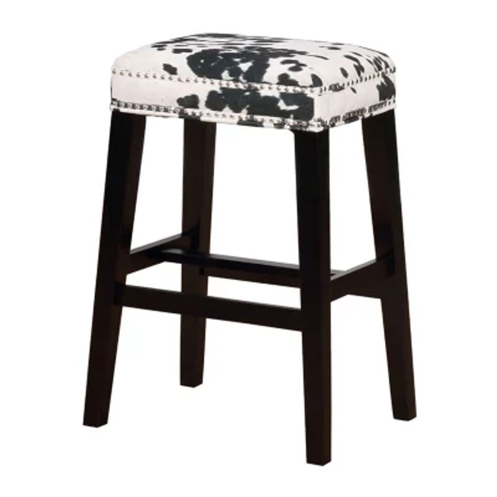 Walt Nailhead Trim Upholstered Bar Stool