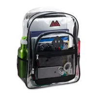 Summit Ridge Delux Clear Backpack With Mesh