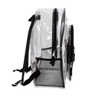 Summit Ridge Delux Clear Backpack With Mesh