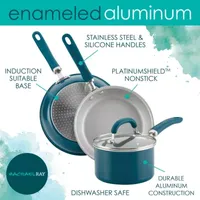 Rachael Ray Create Delicious 13-pc. Aluminum Non-Stick Cookware Set