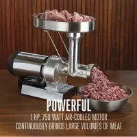 Weston Butcher Series #22 Meat Grinder And Sausage Stuffer