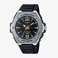 Casio Mens Black Strap Watch Mwa100h-1a2v