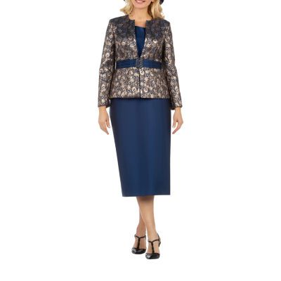 Giovanna Collection 3-pc. Skirt Suit-Plus