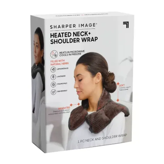 Sharper Image Heated Neck And Back Massager