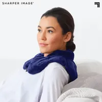 Sharper Image Heated Neck + Shoulder Wrap