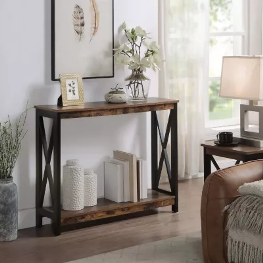 Oxford Console Table with Shelf