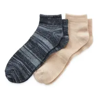 mutual weave 2 Pair Low Cut Socks Mens