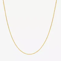 14K Gold 18-20 Inch Hollow Link Chain Necklace