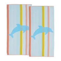 Linery Vibrant Colors 2-pc. Quick Dry Beach Towels