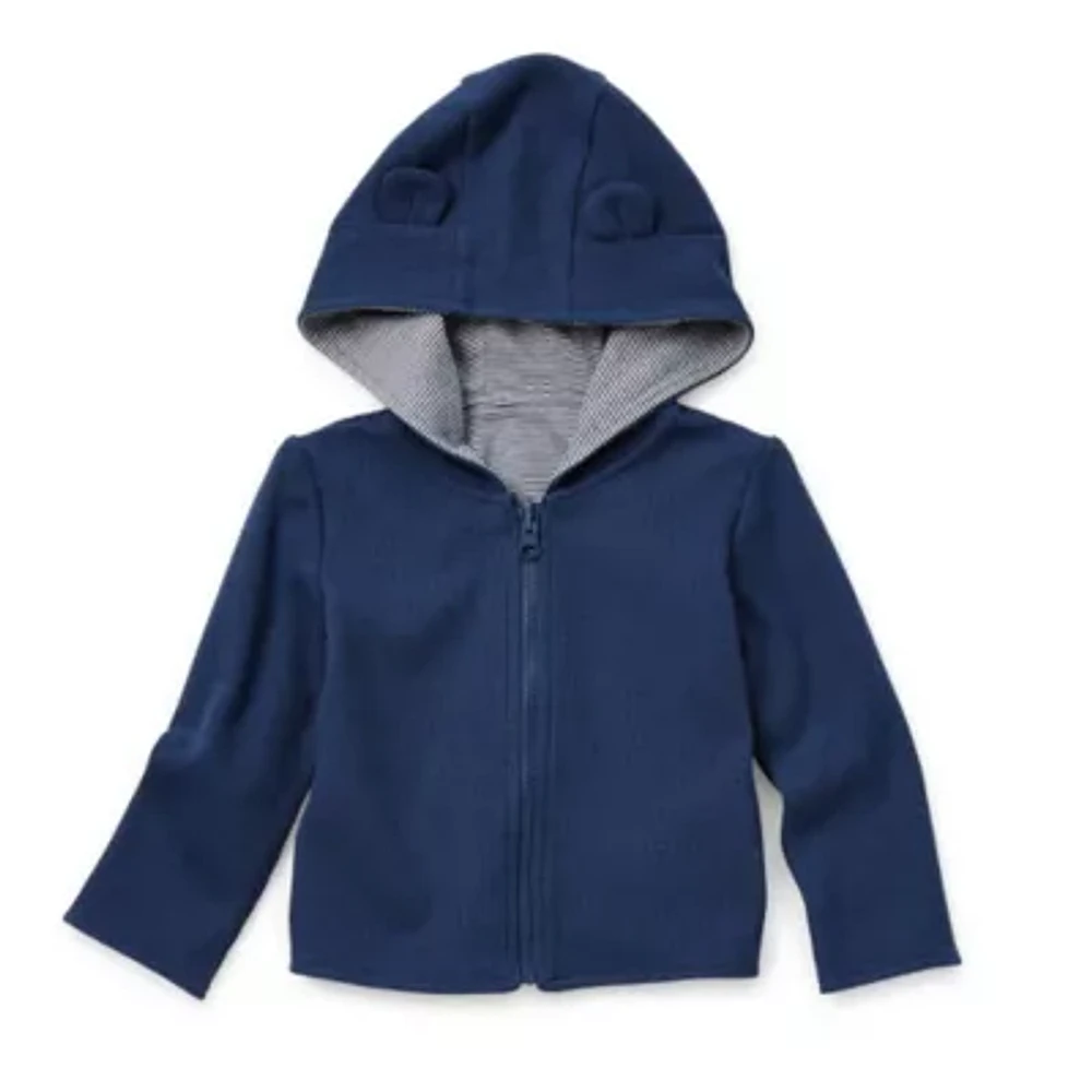 Okie Dokie Baby Boys Hooded Lightweight Jacket