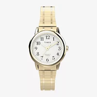 Timex Easy Reader Womens Gold Tone Stainless Steel Strap Watch Tw2w52400jt