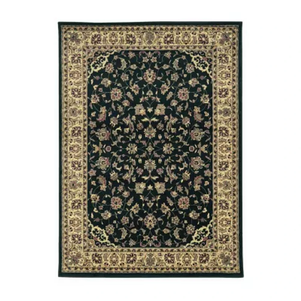 Castello Rachel Traditional Oriental Sarouk Indoor Rectangular Area Rug