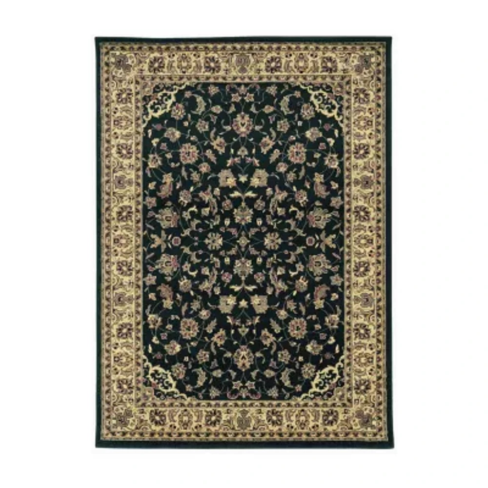 Castello Rachel Traditional Oriental Sarouk Indoor Rectangular Accent Rug