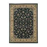 Castello Rachel Traditional Oriental Sarouk Indoor Rectangular Accent Rug