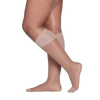 Berkshire Hosiery Curvy Calf Sheer 1 Pair Plus Tall Trouser Socks Womens