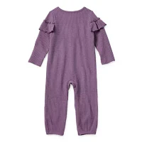 Okie Dokie Baby Girls Long Sleeve Jumpsuit