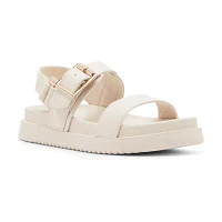 Madden Girl Maura Little & Big  Girls Slingback Strap Footbed Sandals