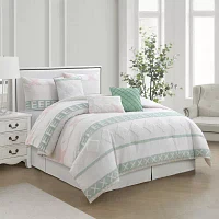 Stratford Park Britton 7-pc. Geometric Lightweight Comforter Set