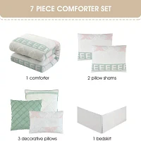 Stratford Park Britton 7-pc. Geometric Lightweight Comforter Set