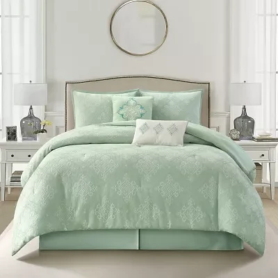 Stratford Park Arlo 6-pc. Medallion Lightweight Comforter Set