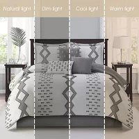 Stratford Park Wesley 7-pc. Geometric Lightweight Comforter Set