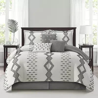 Stratford Park Wesley 7-pc. Geometric Lightweight Comforter Set