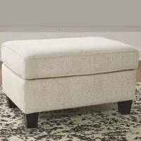 Signature Design by Ashley® Abinger Collection Upholstered Ottoman