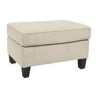 Signature Design by Ashley® Abinger Collection Upholstered Ottoman