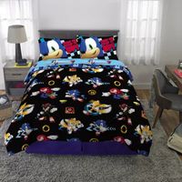 Sega Sonic Speed the Hedgehog Complete Bedding Set With Sheets