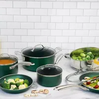 Granitestone Emerald 10-pc. Nonstick Pots and Pans Cookware Set