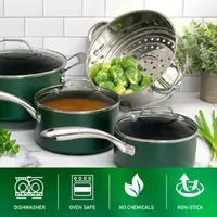 Granitestone Emerald 10-pc. Nonstick Pots and Pans Cookware Set