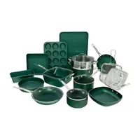 Granitestone 20-pc. Aluminum Dishwasher Safe Non-Stick Cookware Set