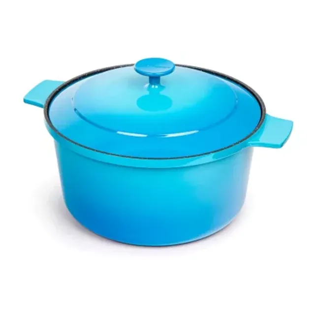Granitestone 5-qt. Nonstick Enameled Lightweight Dutch Oven with Lid,  Color: Emerald - JCPenney in 2023