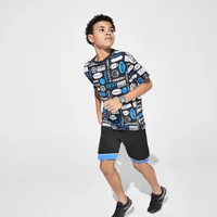 Xersion Little & Big Boys Crew Neck Short Sleeve Graphic T-Shirt