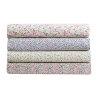 Laura Ashley 200tc 100% Cotton Percale Sheet Set