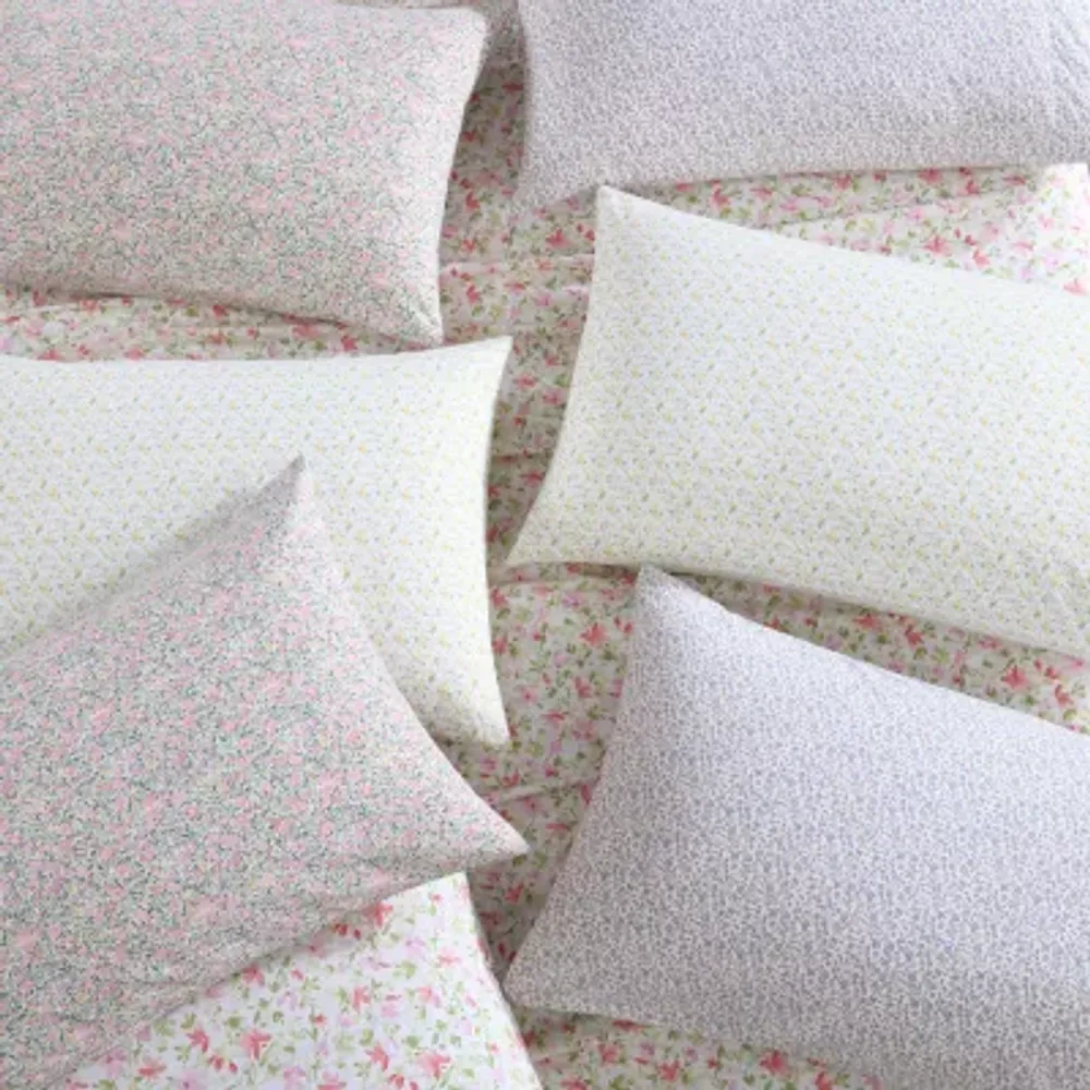 Laura Ashley 200tc 100% Cotton Percale Sheet Set