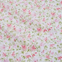 Laura Ashley 200tc 100% Cotton Percale Sheet Set