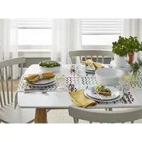 Home Expressions Porcelain Rim 4-pc. Dinner Plates