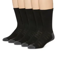 Xersion Running 5 Pair Crew Socks Mens