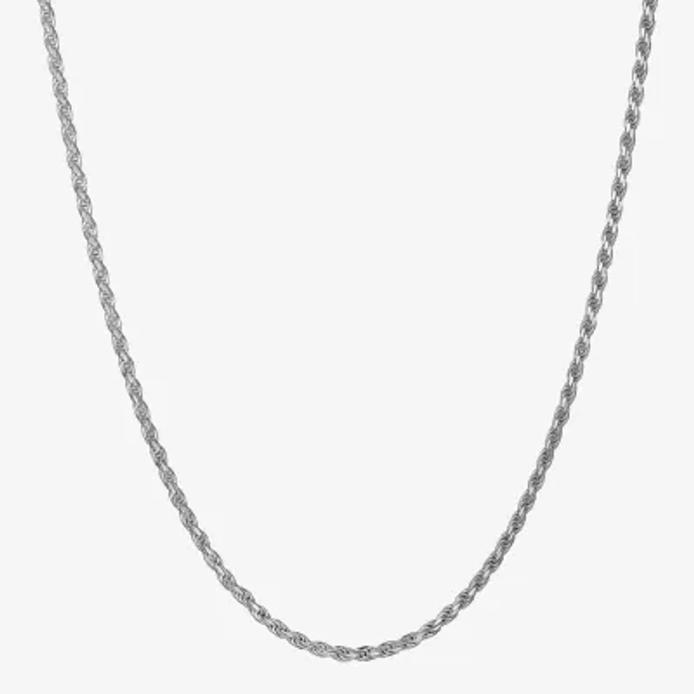 Sterling Silver 18-24" 2.8mm Rope Chain