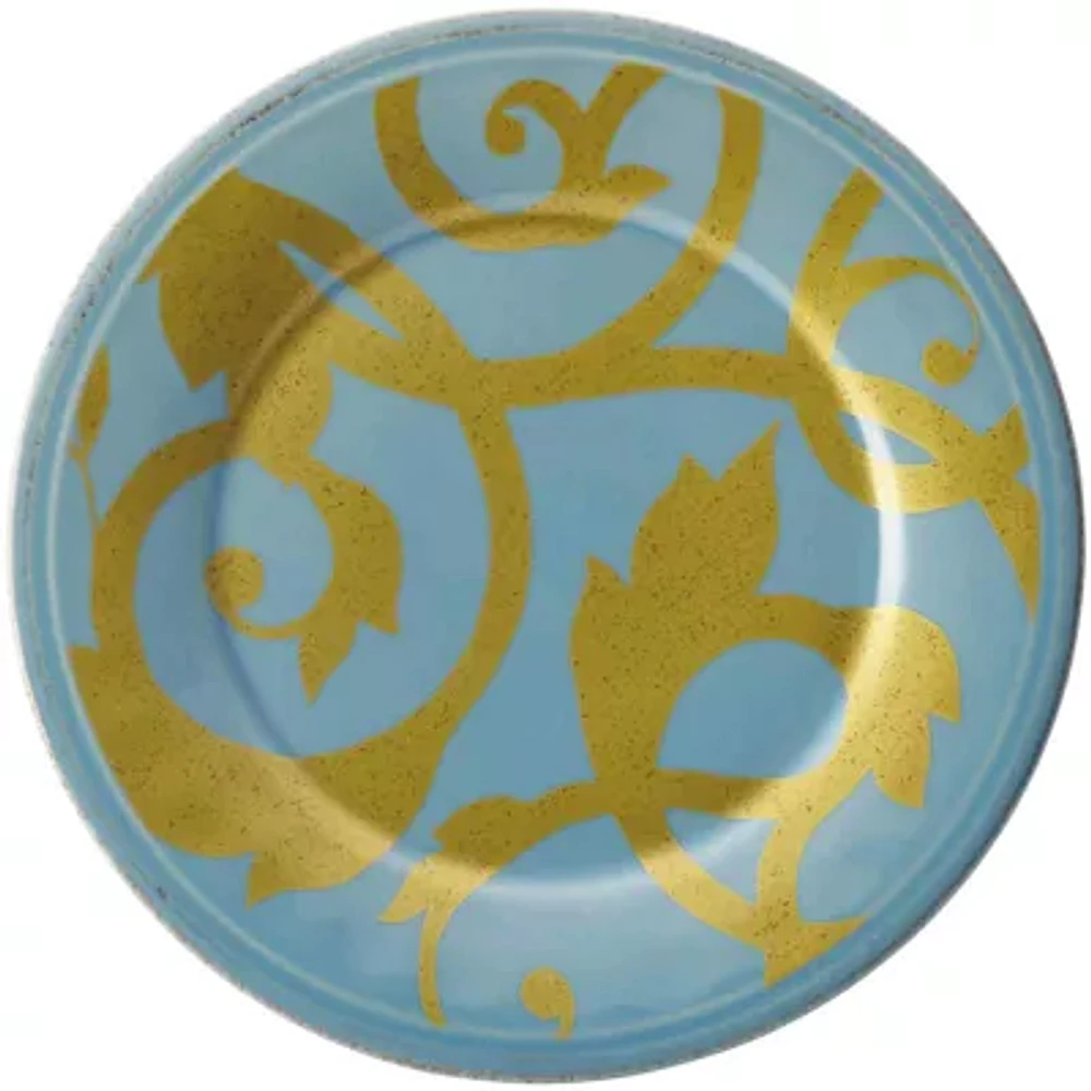 Rachael Ray® Gold Scroll Salad Plate