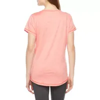 Xersion Womens V Neck Short Sleeve T-Shirt