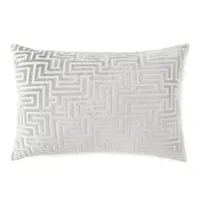 Liz Claiborne Velvet Jacquard Oblong Throw Pillow