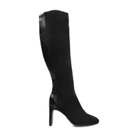 Journee Collection Womens Elisabeth Block Heel Dress Boots