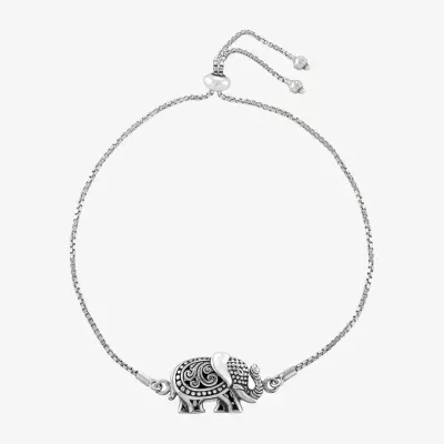 Bali Inspired Sterling Silver Bolo Bracelet