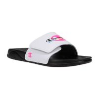 Champion Little & Big  Girls Mega V Explorer Slide Sandals