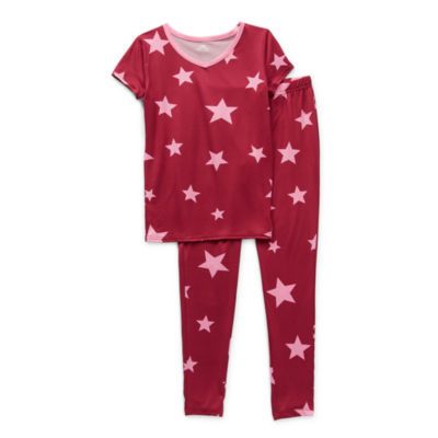 Thereabouts Super Soft Little & Big Girls 2-pc. Pant Pajama Set